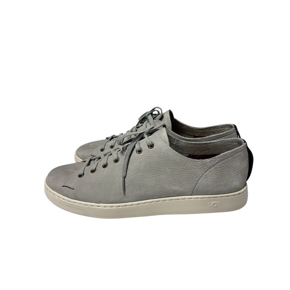 UGG Men\'s Pismo Low Sneaker Gray Nubuck Leather Fashion Shoes Comfort Size 11.5 main image 10